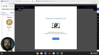 Install Ultimaker Cura on a Chrome Book screenshot 2