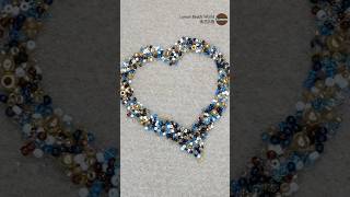 Love &amp; Beads #beadsjewellery #diy #ビーズステッチ #ビーズアクセサリー #beading #beads #beadwork #shorts #串珠