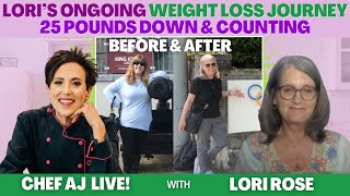 Lori’s Ongoing Weight Loss Journey 25 Pounds Down and Counting