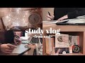 【study vlog】5時に起きてゆっくり勉強する大学生の休日