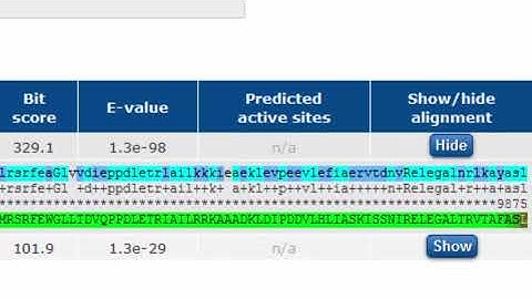 GENI-ACT - Structure Based Evidence Module - pfam Video