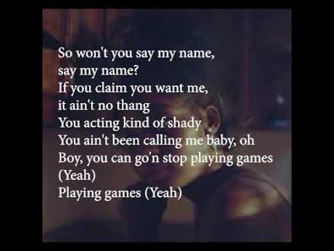 Summer Walker - Playing Games ft Bryson Tiller (Official lyrics