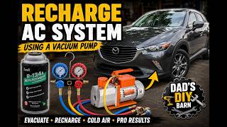 Mazda CX-3 AC System Recharge
