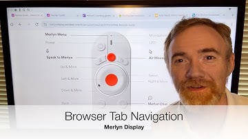 Browser Tab Navigation on Merlyn Display