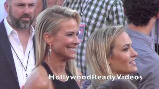 Brittany Daniel arrives at the Sex Tape premiere in Westwood