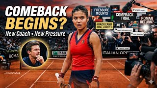 Celebrity Emma Raducanu’s New Coaching Move Before Italian Open Comeback Wealth