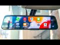 Smart Mirror with Wireless Apple CarPlay Android Auto and Dashcam - REVIEW