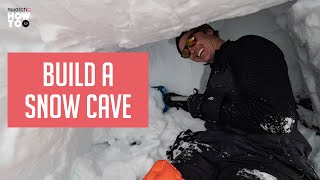 BUILD A SNOW CAVE | HOW TO XV