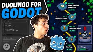 I Made Duolingo, But for Learning Godot Engine
