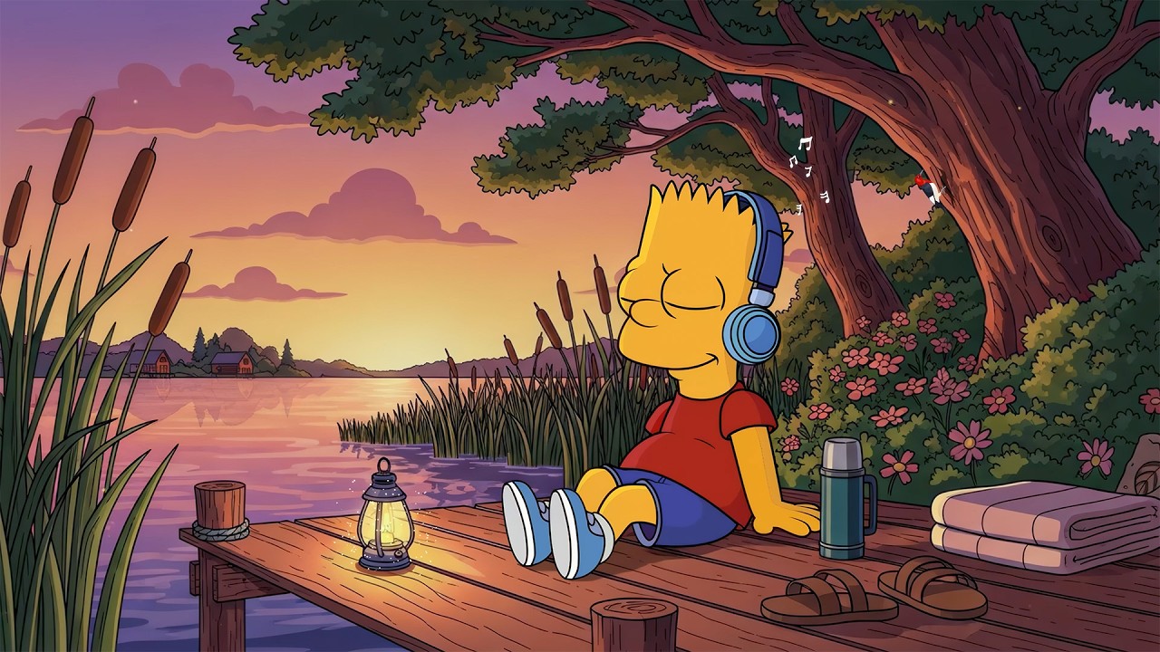 Sunset Chillout 🎧 Lofi hip hop mix 🍃 Stress Relief, Relaxing Music