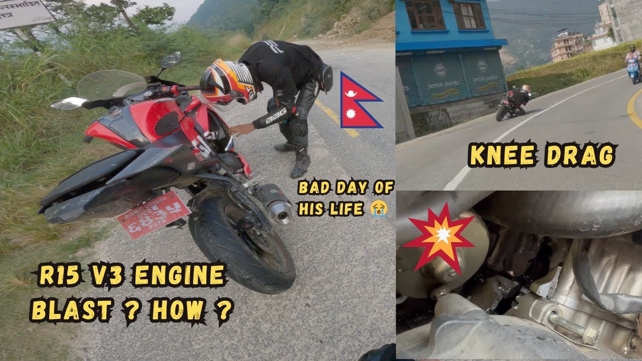 YAMAHA R15 को ENGINE " पडकियो " 😡 😤  Blast 💥 💣 || NUWAKOT EPIC RIDE ||