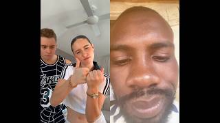 Disappearing finger MAGIC TRICK! 👀😱😆Jasmin and James #shorts #duet #funny #viral #subscribe #fyp