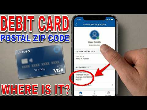 Where Is Debit Card Postal Zip Code