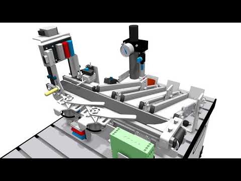 3d video simulation of the MPS Sorting station