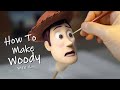 Making woody and forkytoy story with clay