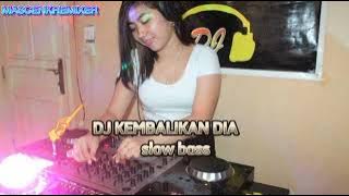 DJ KEMBALIKAN DIA SLOWW BASS🎧
