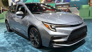 TOYOTA COROLLA Sedan 2024 - FIRST LOOK & Visual REVIEW (ภายนอก, ภายใน) Hybrid SE