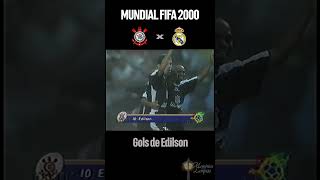 Gols de Edilson - Corinthians x Real Madrid 2000 #shorts