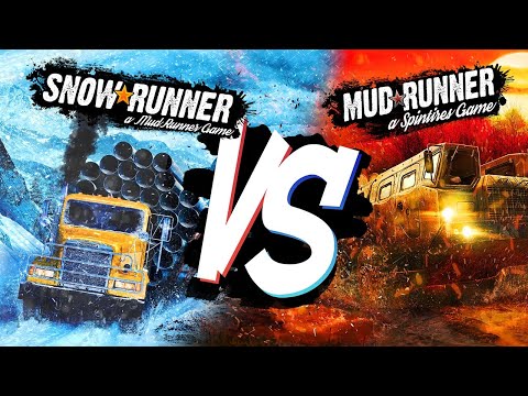 SNOWRUNNER VS MUDRUNNER! ► SNOWRUNNER НЕИДЕАЛЬНА!?