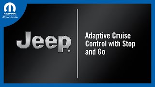 Adaptive Cruise Control with Stop and Go | How To | 2025 Jeep Wagoneer S