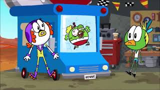 Breadwinners Haunted Rocket Van