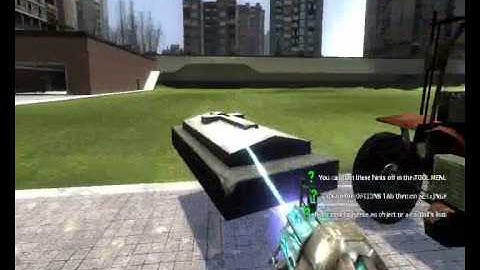 Gmod tutorial: How to make Props into Vehicles!