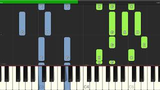Irish Folksong - The Irish Rover - Piano Cover Tutorials - Backing Track