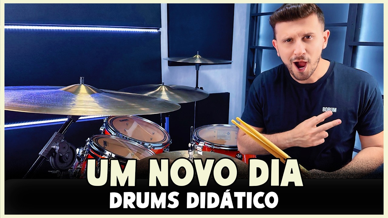 Um Novo Dia - Get Worship (Drums Didático)
