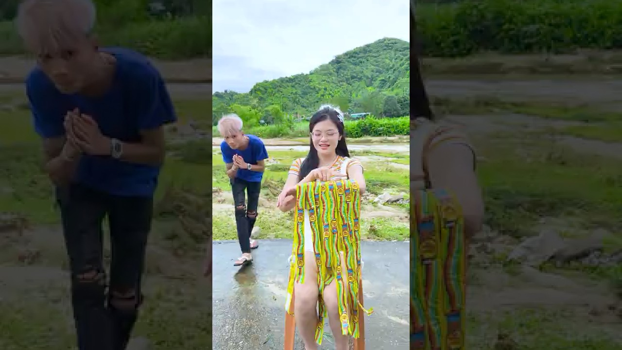 Розыгрыш с кражей конфет 🍬😂