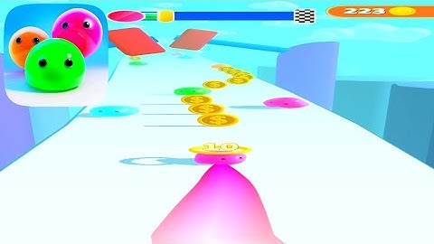 Jelly Run 3D: Crazy Blob Race All Levels Gameplay Walkthrough iOS,Android