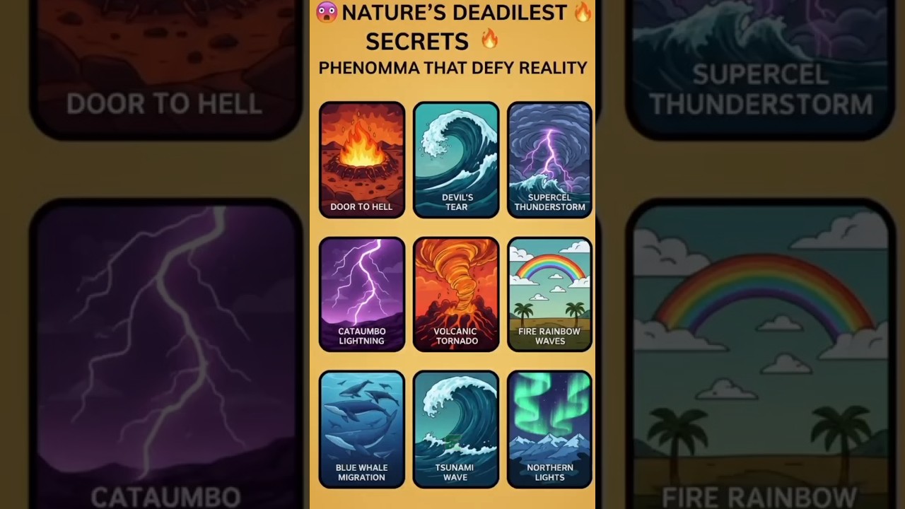 DOOR TO HELL vs TSUNAMI! 🔥🌊 Nature’s Ultimate Showdown | 