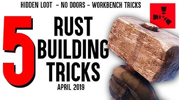 Rust Base Building Tips and Tricks (Use In Any Rust Base and Rust bunker base)
