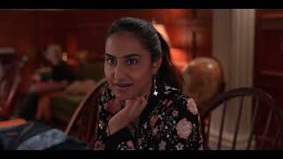 The Lives Of College Girls 1X03 Kissing Scene Bela And Milo Amrit Kaur And Will Ropp