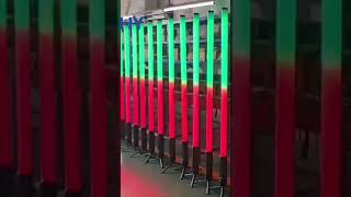 1.4M 360 Rgbwa Led Pixel Tube With Battery, App & Wireless Dmx, 8Hrs, Flicker-Free