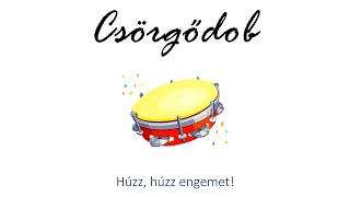 Hangszer ovi - Húzz, húzz engemet! (csörgődob) / Hungarian children song (cat, cow, dog, animal)