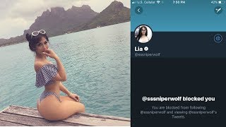 SSSNIPERWOLF BLOCKED ME ON TWITTER | STORY TIME