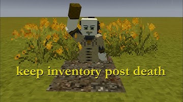 Vintage story Glitch showcase, Keep inventory lite