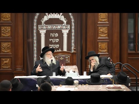 מעמד חיזוק והכנה לקבלת התורה ר' שאול אלתר מגור - שיקאגו | R Shaul Alter - West Rogers Park - Chicago