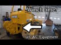 Part one John Deere 700H dozer 4000s winch install 700J 700K 700L @C&C Equipment logger foresty