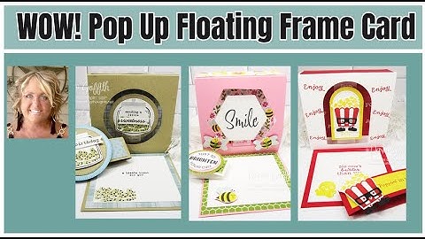 🔴 WOW! Pop Up Floating Frame Card