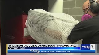 Operation Enough: Cracking down on gun crimes