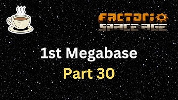 Factorio Space Age - 1st Megabase - 30 - Artillery and Uranium Mining set up on Nauvis
