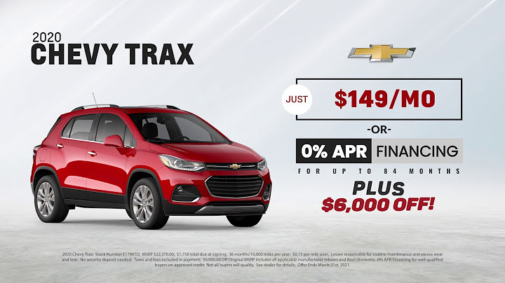 2022 chevrolet trax lt lease deals