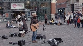 Chasing Cars - Rob Falsini sings in Covent Garden, London. chords