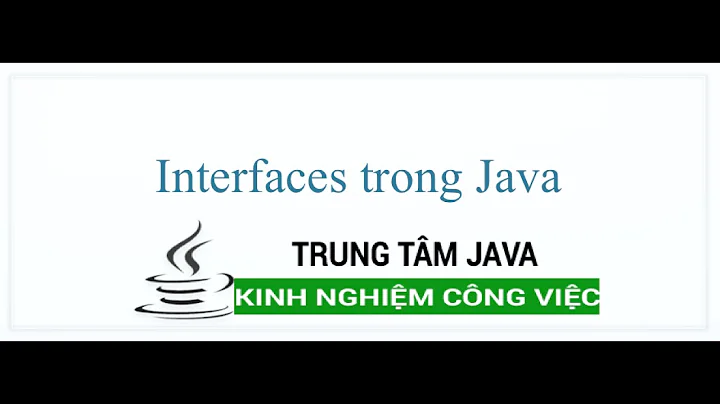 Java Cơ Bản 54 Interface trong java