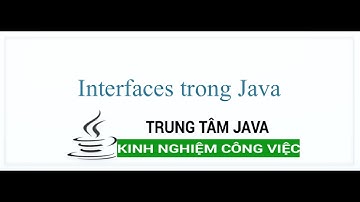 Java Cơ Bản - Interface trong java