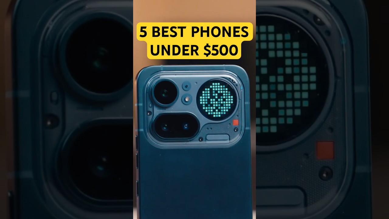 5 BEST BUDGET phones in 2026 to buy UNDER $500 #smartphone #budgetphone #bestphones2026 #zflip7