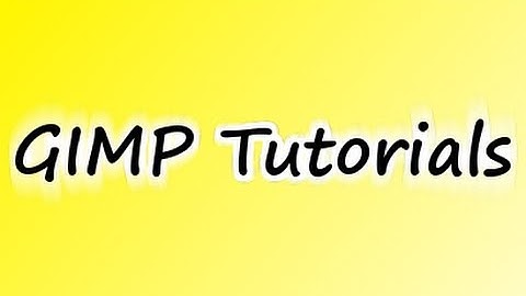 [TUT] How to Make a Youtube Icon on GIMP! w/Leo