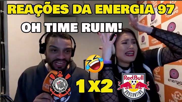 REAÇÕES DA RÁDIO ENERGIA 97 - CORINTHIANS 1x2 RED BULL BRAGANTINO BRASILEIRÃO.