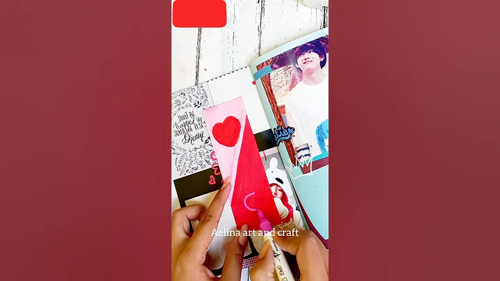 BTS Easy Bookmark #btsdiy #btscrafts #bts #btsarmy #btslover #btsshorts #bt21 #youtubeshorts #shorts